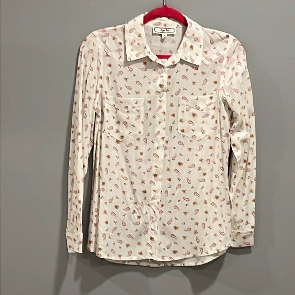 Paisley Blouse, flirty & cute